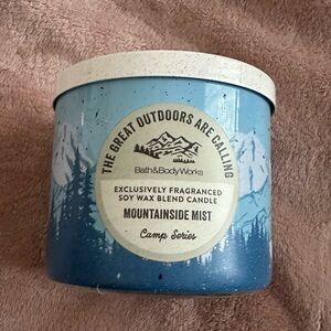 NEW Bath and Body Works Mountainside Mist 3 Wick Candle